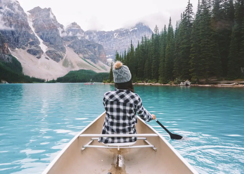 Canada's bluest lake by boat