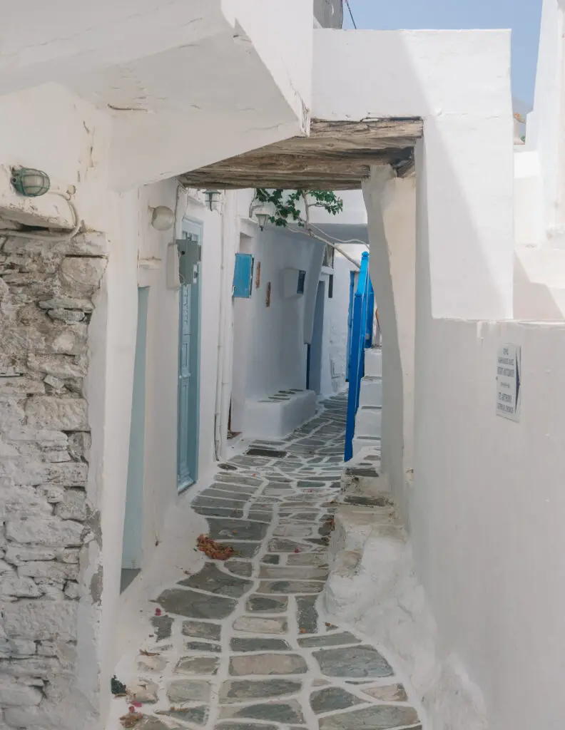 Kastro town in Sifnos 