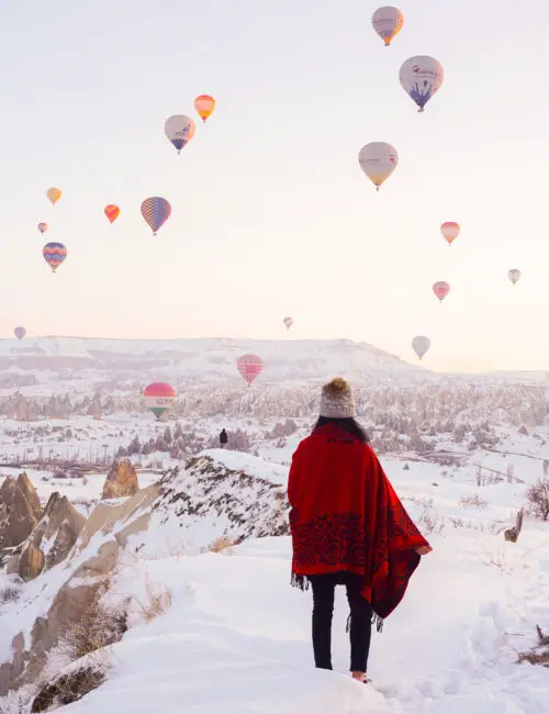 Cappadocia in winter