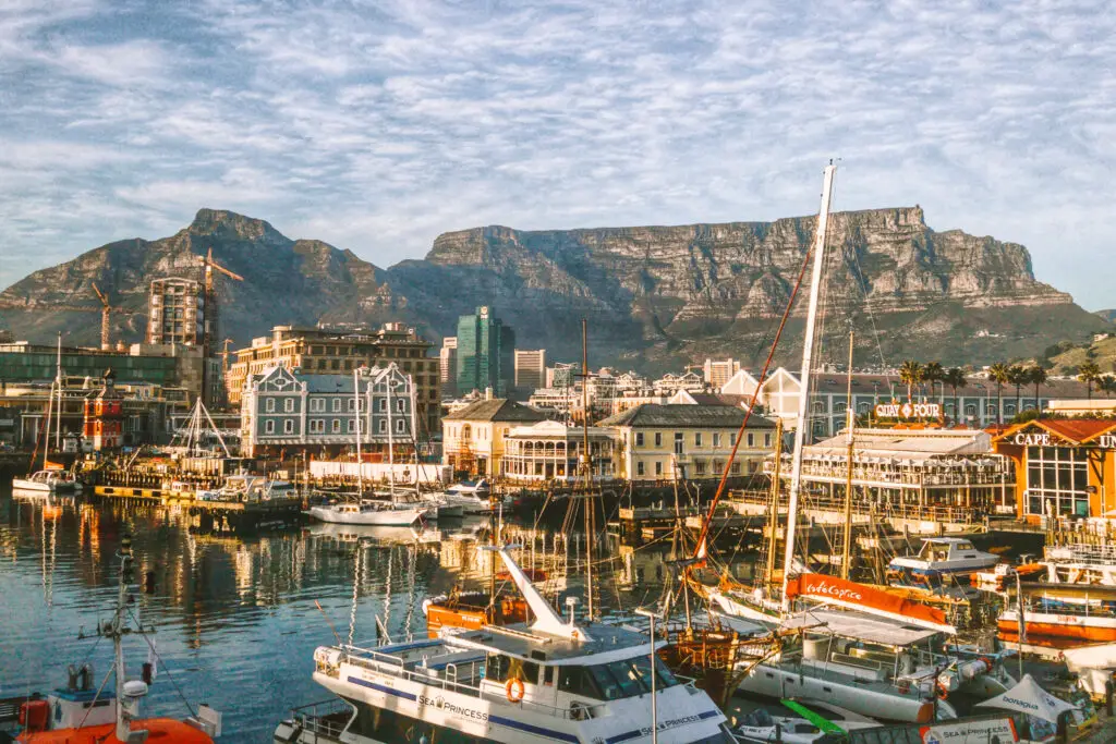 the waterfront in cape town