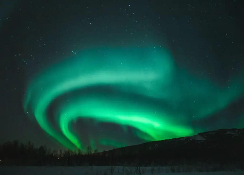 the northern lights in iceland