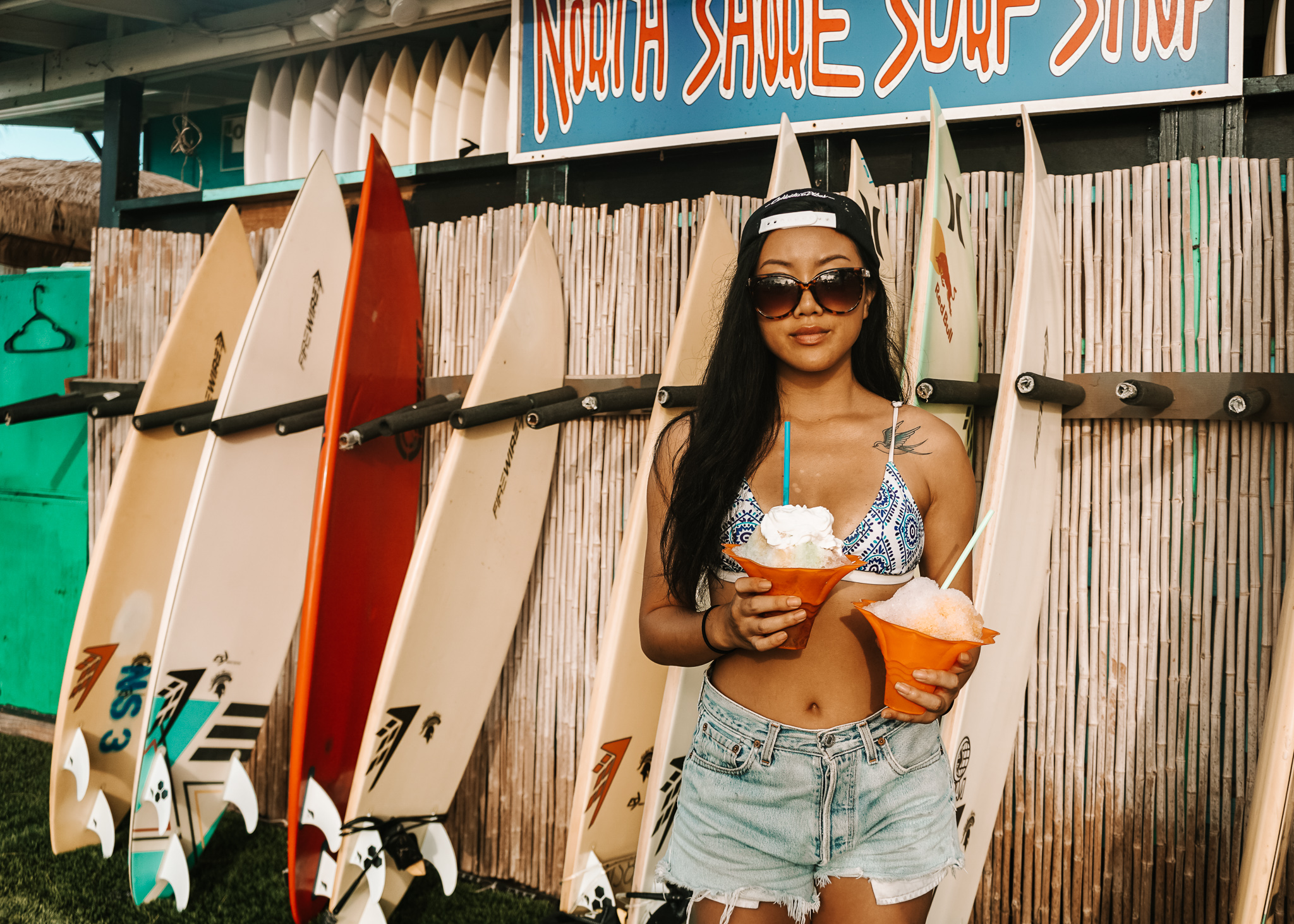 when visiting hawaii you must eat shave ice
