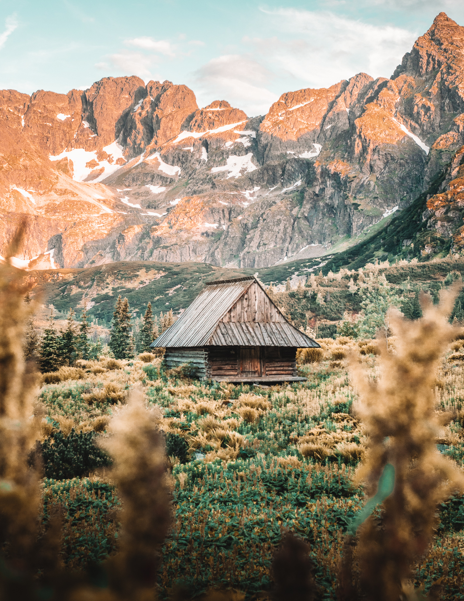 a hut in zakopane in poland