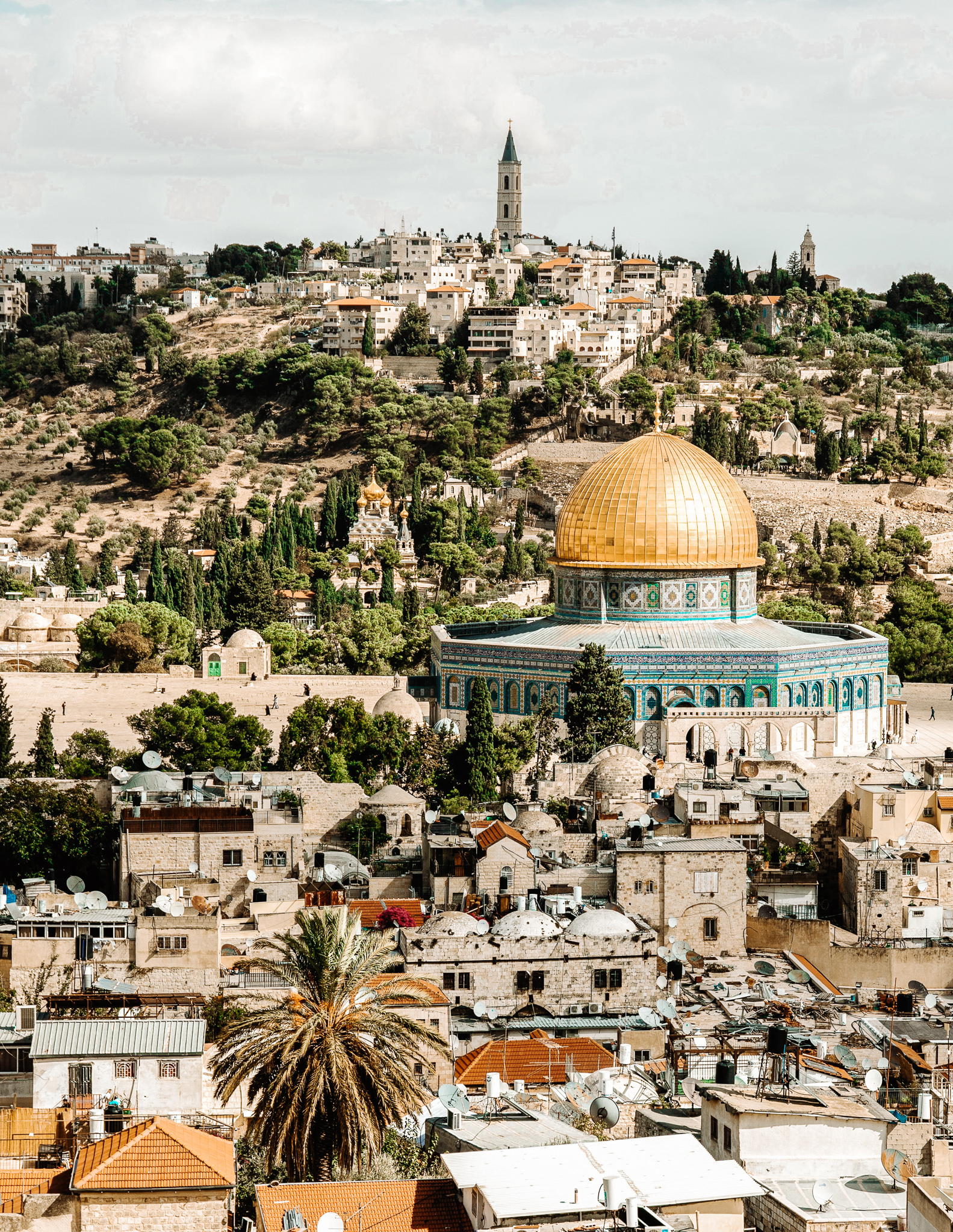 the mount of Olives is a must see when visiting jerusalem