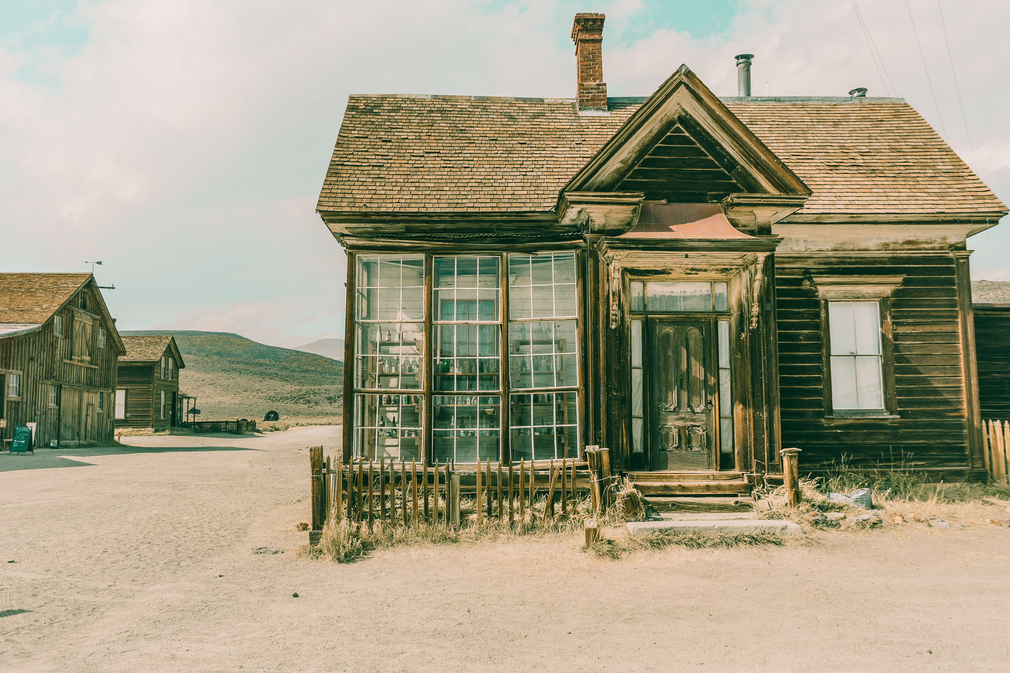 J S Cain House in Bodie