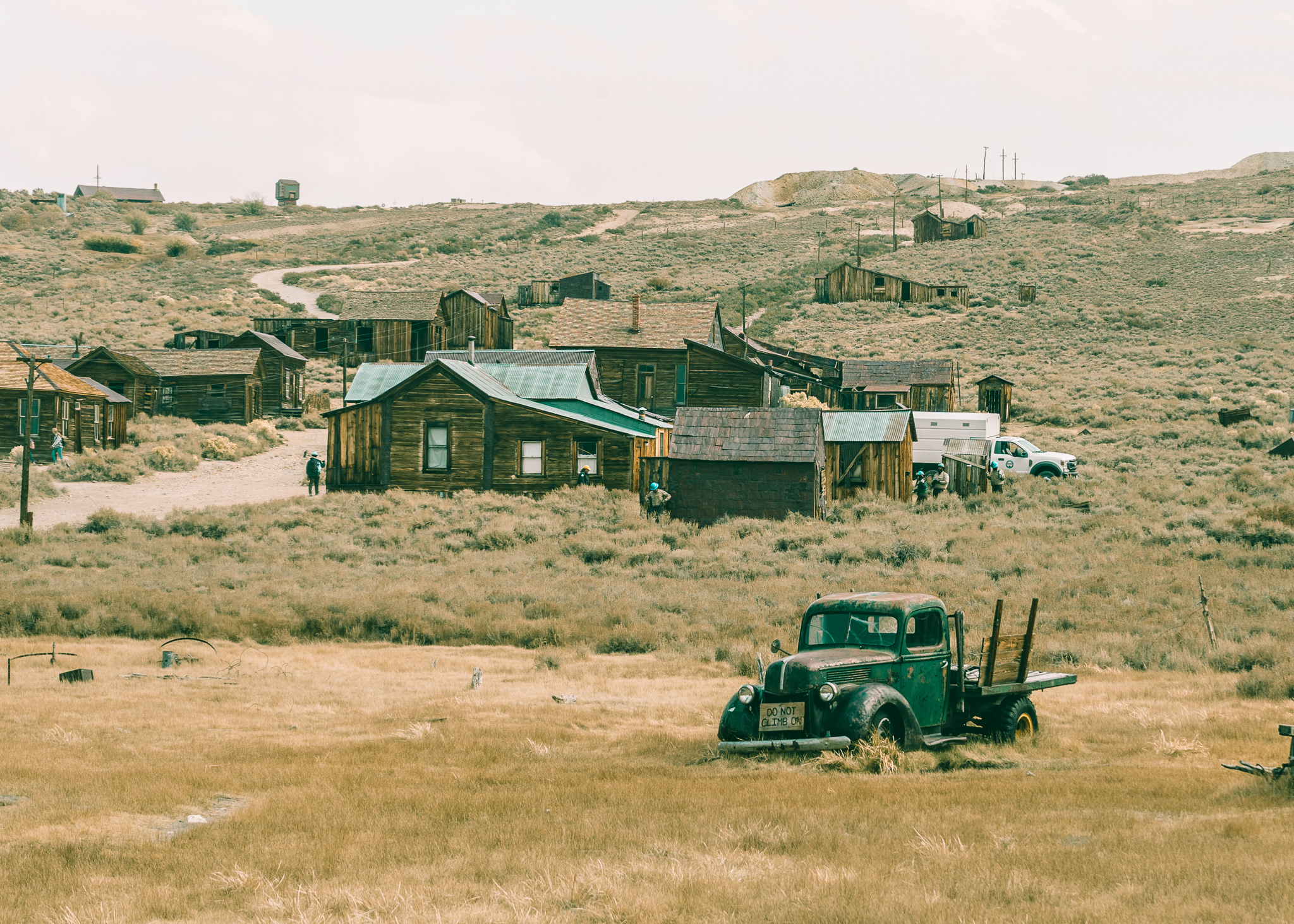 abandoned truck in Bodie Ghost Town