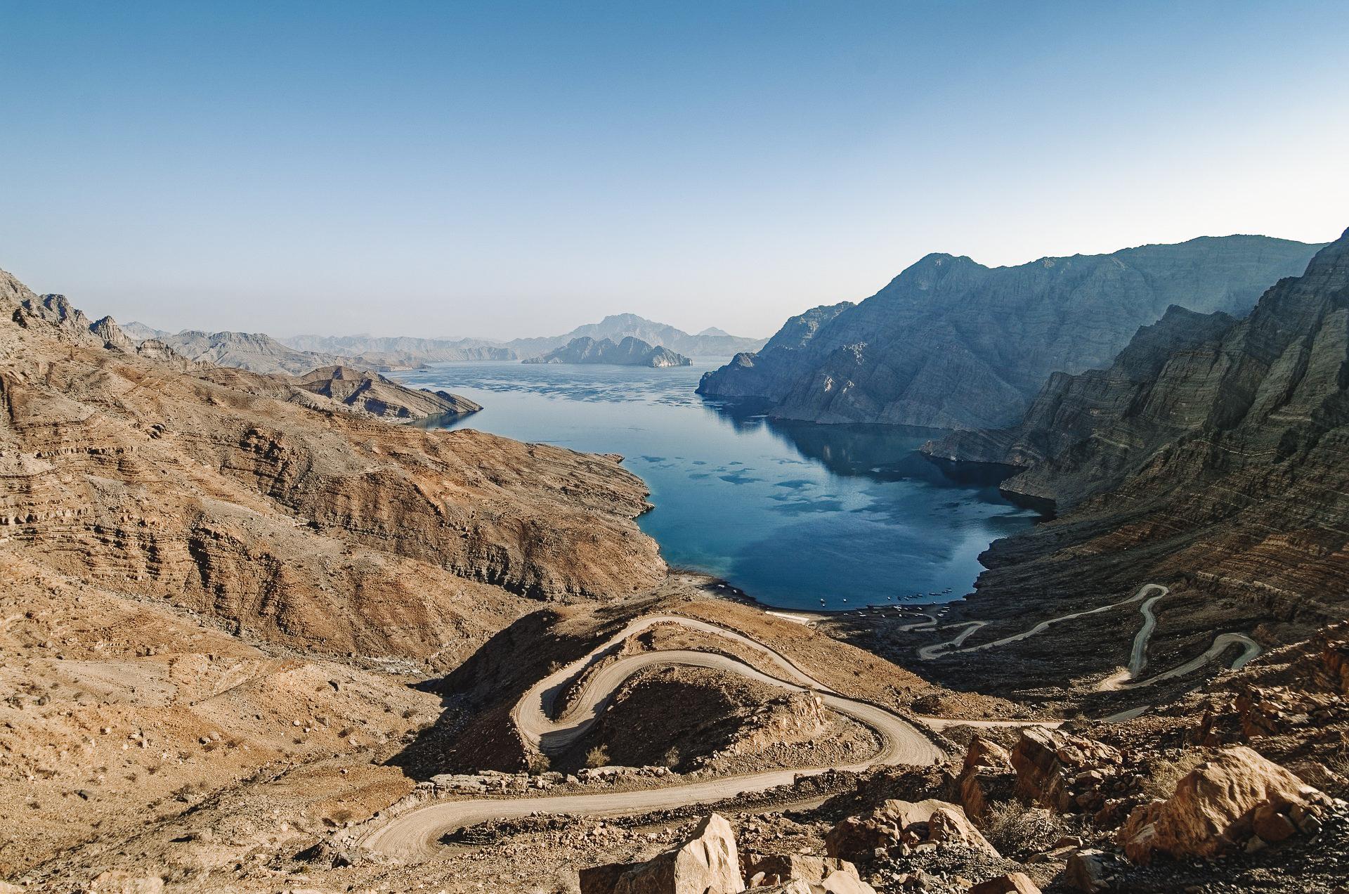 Musandam Fjords in Oman